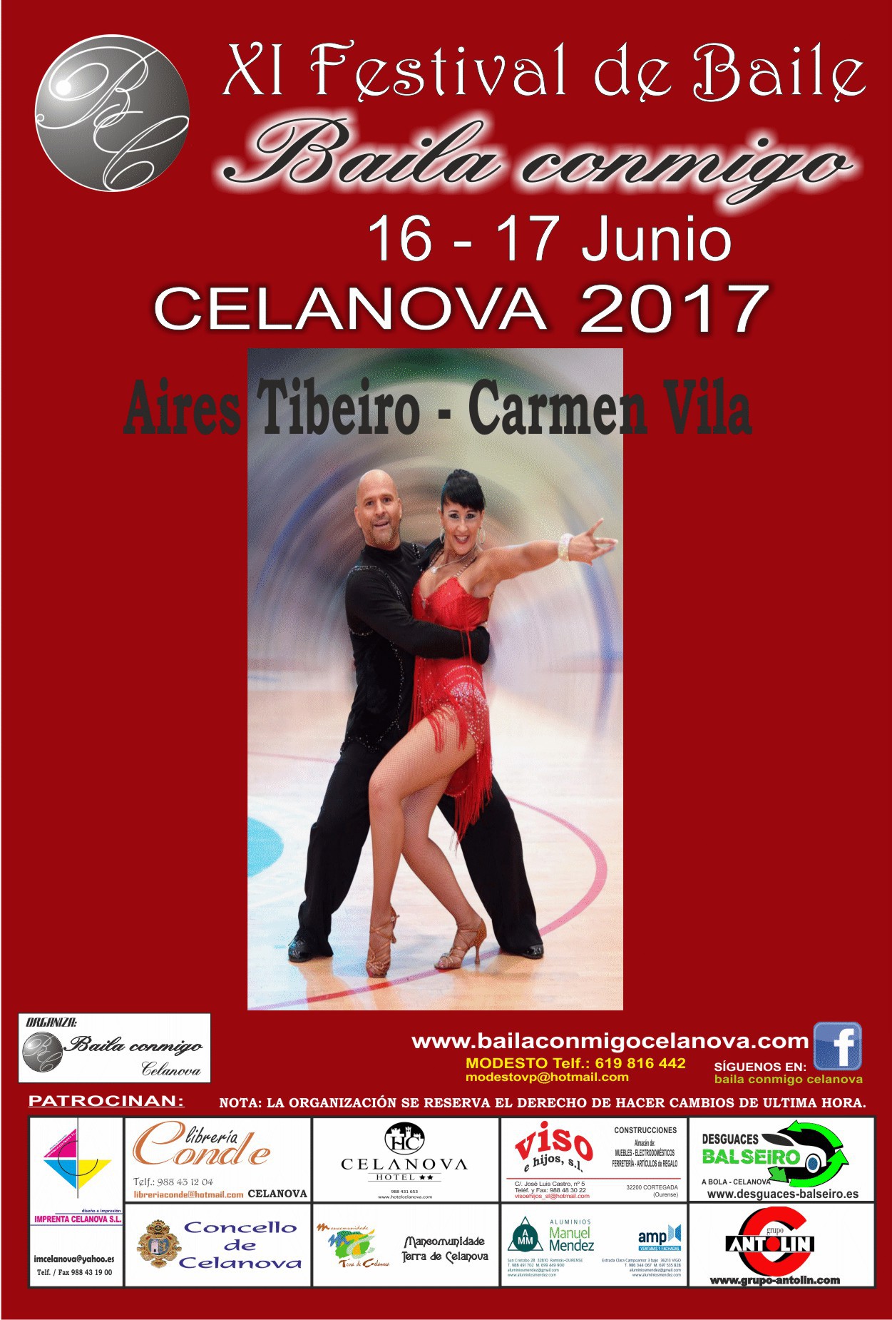 Aires Tibeiro y Carmen Vila