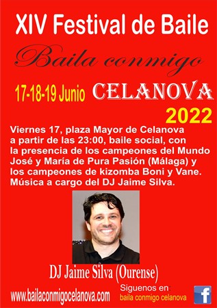 Clase de bachata con Jaime Silva