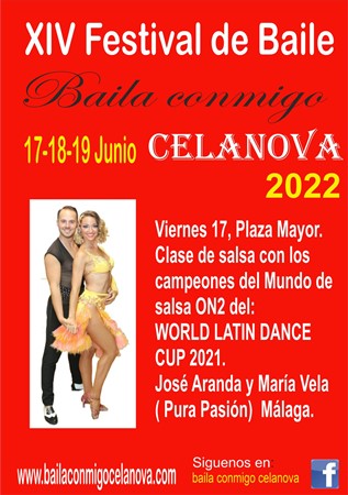 Clase de salsa con José Aranda y María Vela