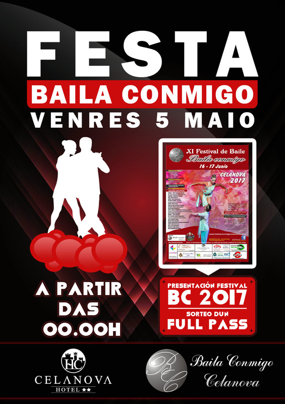 Festa Baila Conmigo Maio 2017 