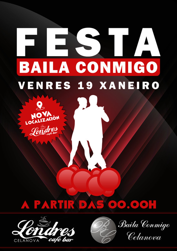 Festa Baila Conmigo Xaneiro 2018