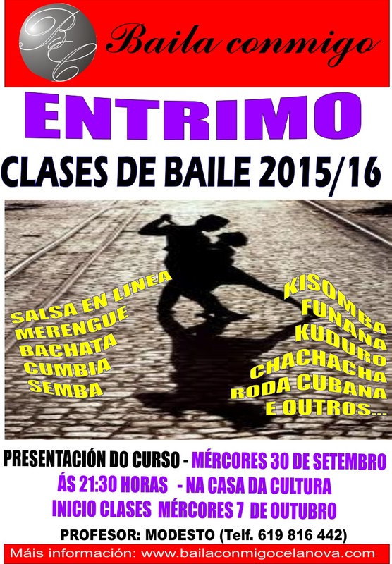 CLASES DE BAILE EN ENTRIMO