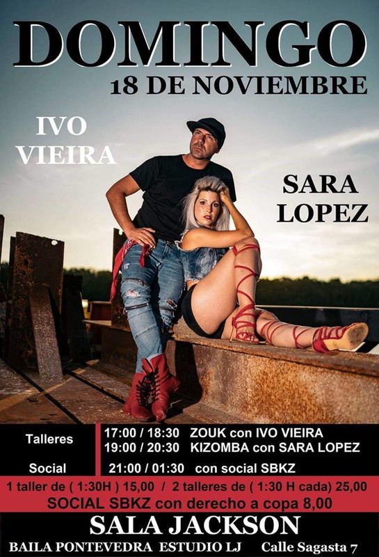 DOMINGO 17 DE NOVIEMBRE - BAILA PONTEVEDRA ESTUDIO LJ